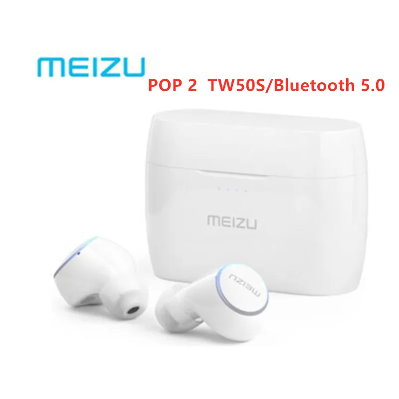 

Meizu POP 2 Bluetooth 5.0 Earphone TW50S Wireless Earbuds IP5X In-ear Sports Earphone Headset