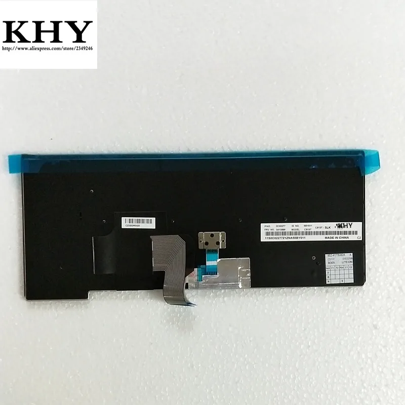 SLK Сло клавиатура для ThinkPad L440 L450 L460 T431S T440 T440P T440S T450 T450S T460 серии fru 04Y0848 04Y0886 00HW900