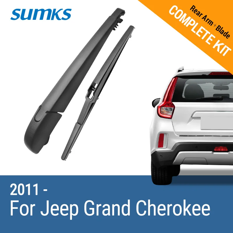 Sumks Rear Wiper & Arm For Jeep Grand Cherokee 2011 2012 2013 2014 2015
