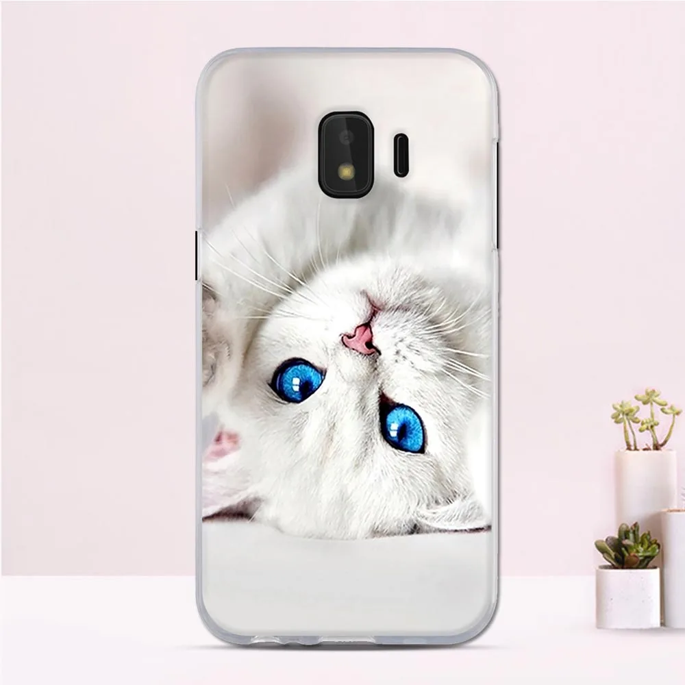Силиконовый чехол для Samsung J2 Core мягкий из ТПУ телефона Galaxy 2018 J 2 SM J260F J260 бампер