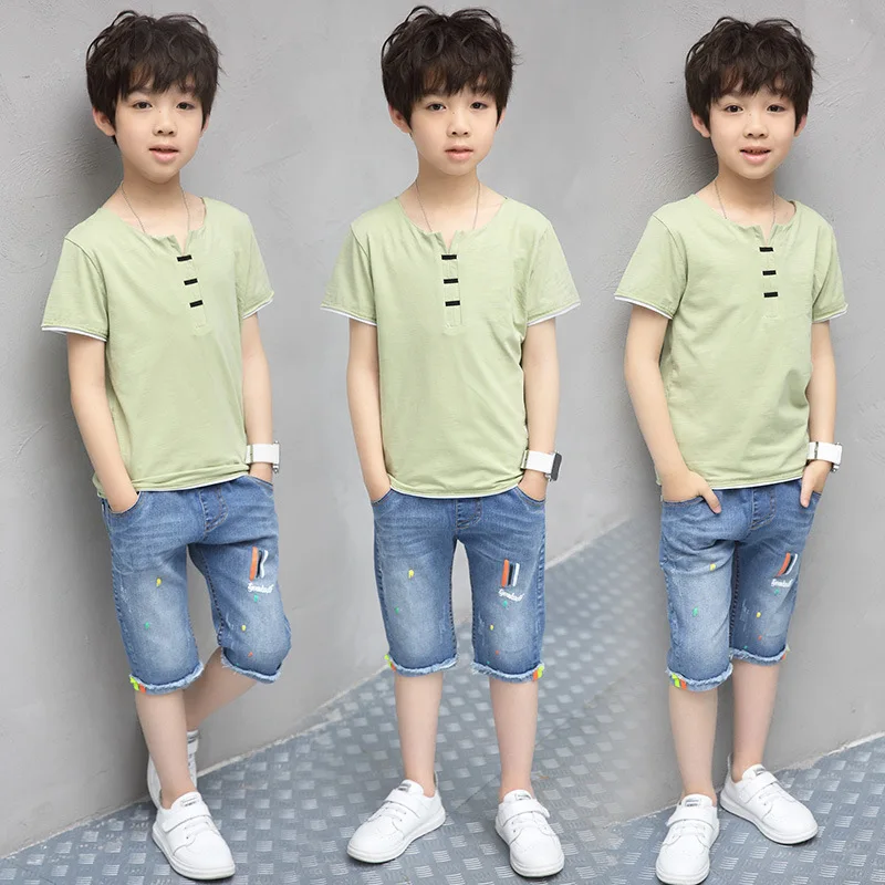 teenage baby boys clothing sets kids boys clothes summer 2017 children