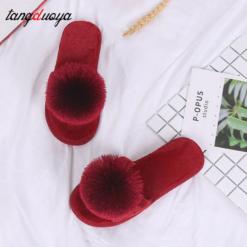 

2020 New Women Slides Flip Flop Slippers Cotton Home Slippers Women Indoor Shoes Women Indoor Plush Slippers calzado mujer