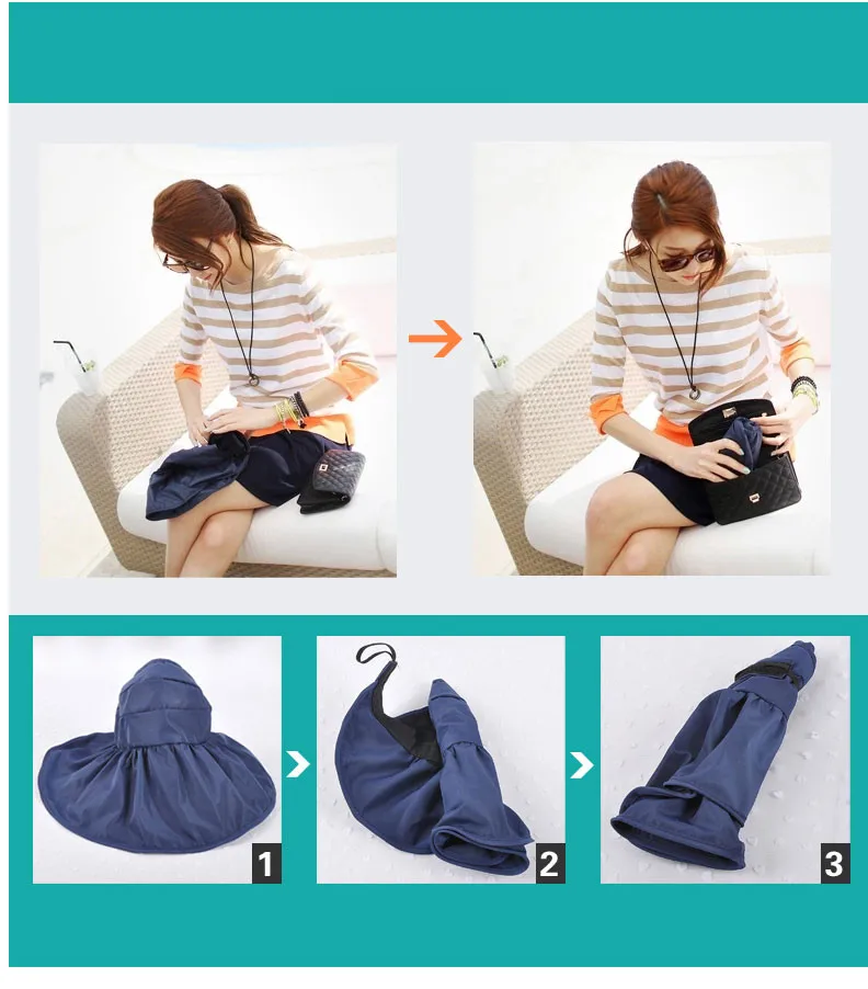 sun visor hat sun hats for women with big heads chapeu feminino beach hat summer uv protection hats (7)