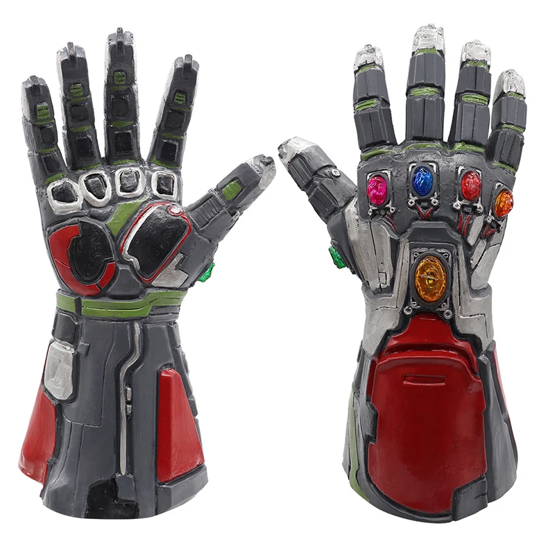 

New Avengers 4 Iron Man Gloves Infinity Gauntlet Thanos Hulk gloves Arms Avengers Superhero costume cosplay prop Latex mask