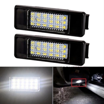 

2 x LED Car LED License Plate Lamps for Peugeot 106 1007 207 307 308 3008 406 407 508 RCZ Expert For FCitroen C2 C3 C4 C5 C6 DS3