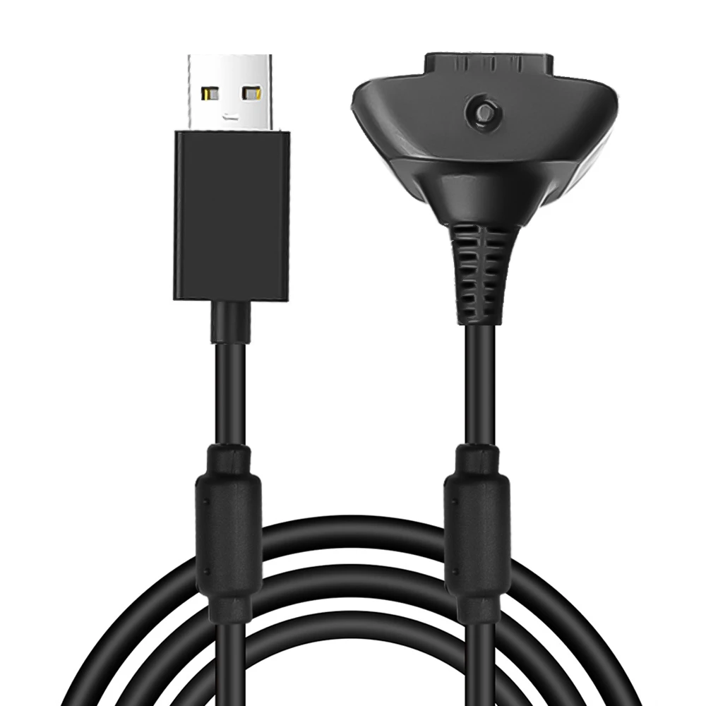 Portable For Xbox 360 Gamepad Wireless Remote Controller Charging Cable  1.8m Usb Charging Adapter Charger Replacement Cables - Gamepads - AliExpress