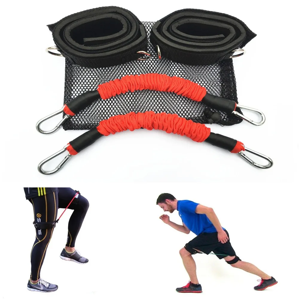 

Kinetic Speed Agility Training Leg Strength Resistance Bands tubes Exercise For Athletes Football basketball Baseball Players