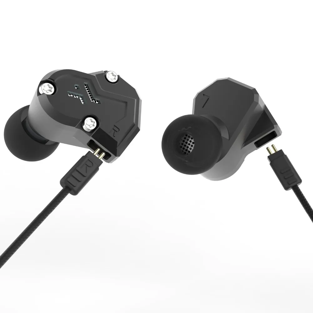 QT3 наушники 2DD + 2BA динамическая арматура в ухо HIFI Спортивная гарнитура Съемная