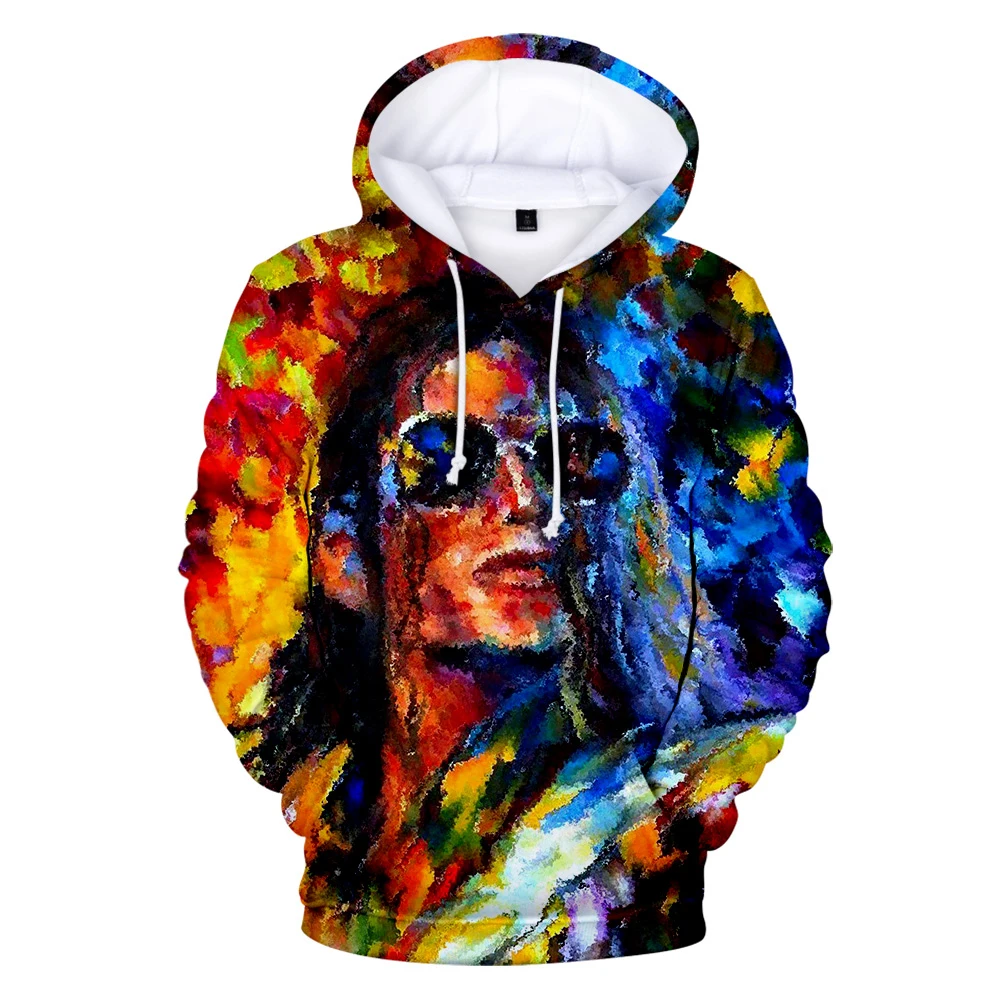 Michael Jackson Hooded Sweatshirt Male pullover Keep warm Hoody Singer Michael Jackson Hip Hop Stre
