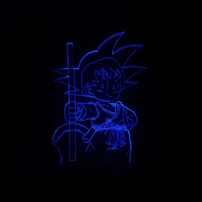 Luzes da Noite dragon ball son goku macaco Function 2 : Led Bulb/holiday Novelty Lighting/night Light