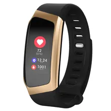 E18 Смарт монитор сердечного ритма IP67 Водонепроницаемый браслет крови кислородом Давление монитор спортивные смарт-Напульсники для IOS и Android