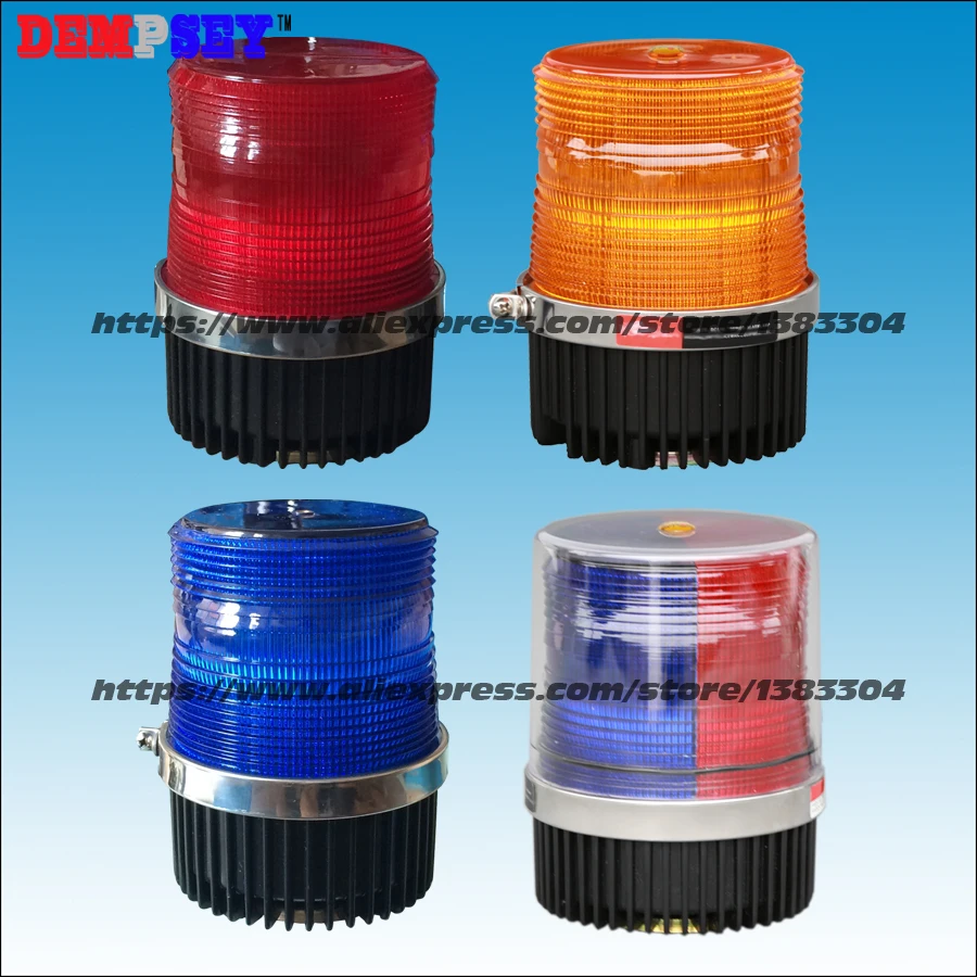 Dempsey синий светодиодный стробоскоп автомобильные Внешние сигнальные огни 12 В/24 В