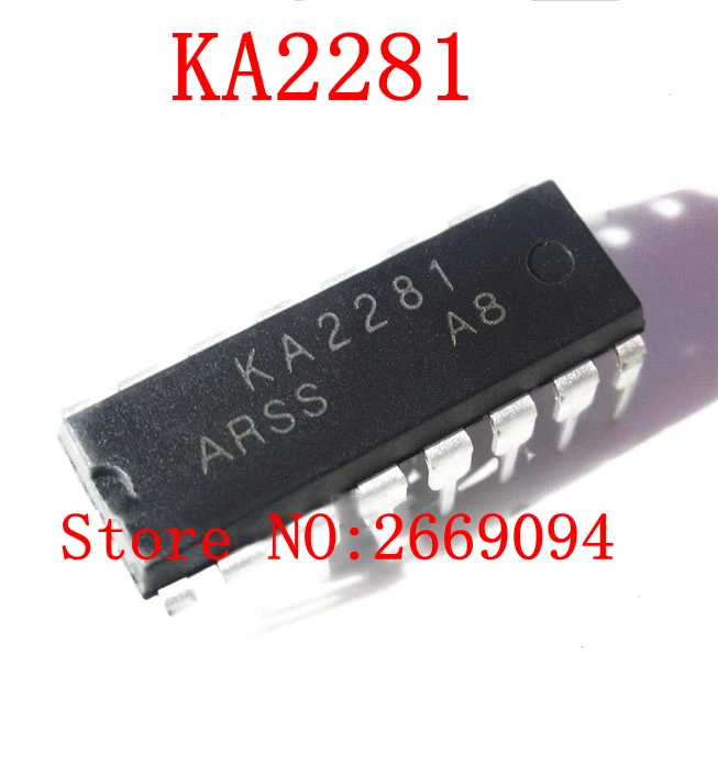 10PCS KA2281 A2281 2281 DIP DIP16 new and original IC|Replacement Parts ...
