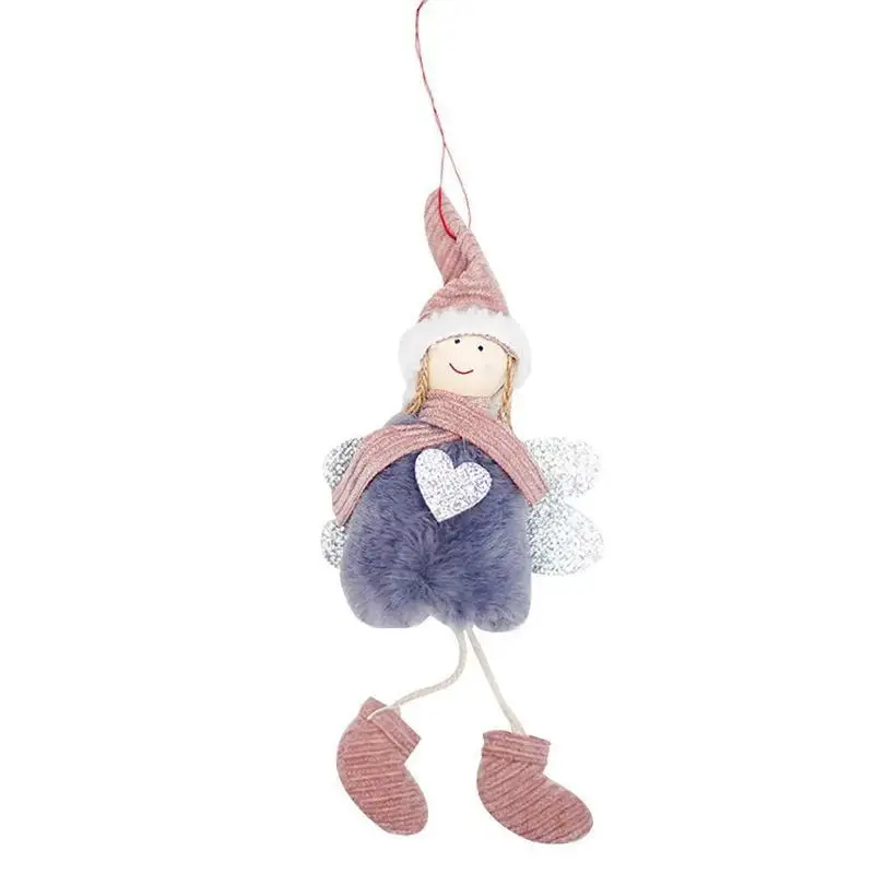 

Cute Angel Plush Doll Tree Christmas Decoration Pendant Creative Christmas Tree Ornaments Christmas Decoration For Home Navidad