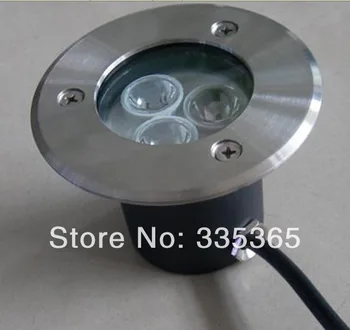 

waterproof 4wires external control LED under ground light led underwater light / 3w led pool light