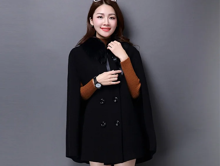 Осенне-зимняя женская верхняя одежда шерстяная одежда женская куртка Тренч Верхняя одежда для беременных пальто cloak929