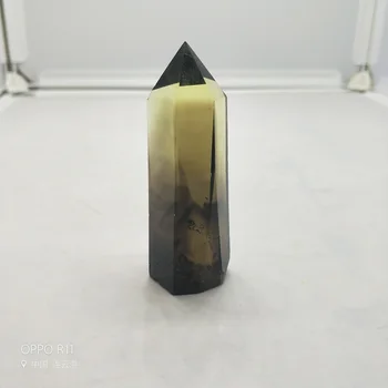 

Natural Citrine Smoky Crystal Wand Quartz Healing Crystal Single Tip Column Terminated Points