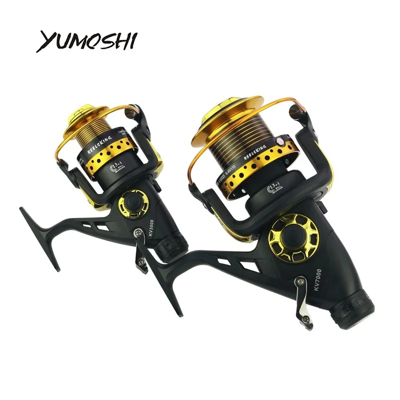 2017 Новый YUMOSHI 13 + 1 мяч подшипники передний и задний тормоз ЧПУ коромысла рыбалка
