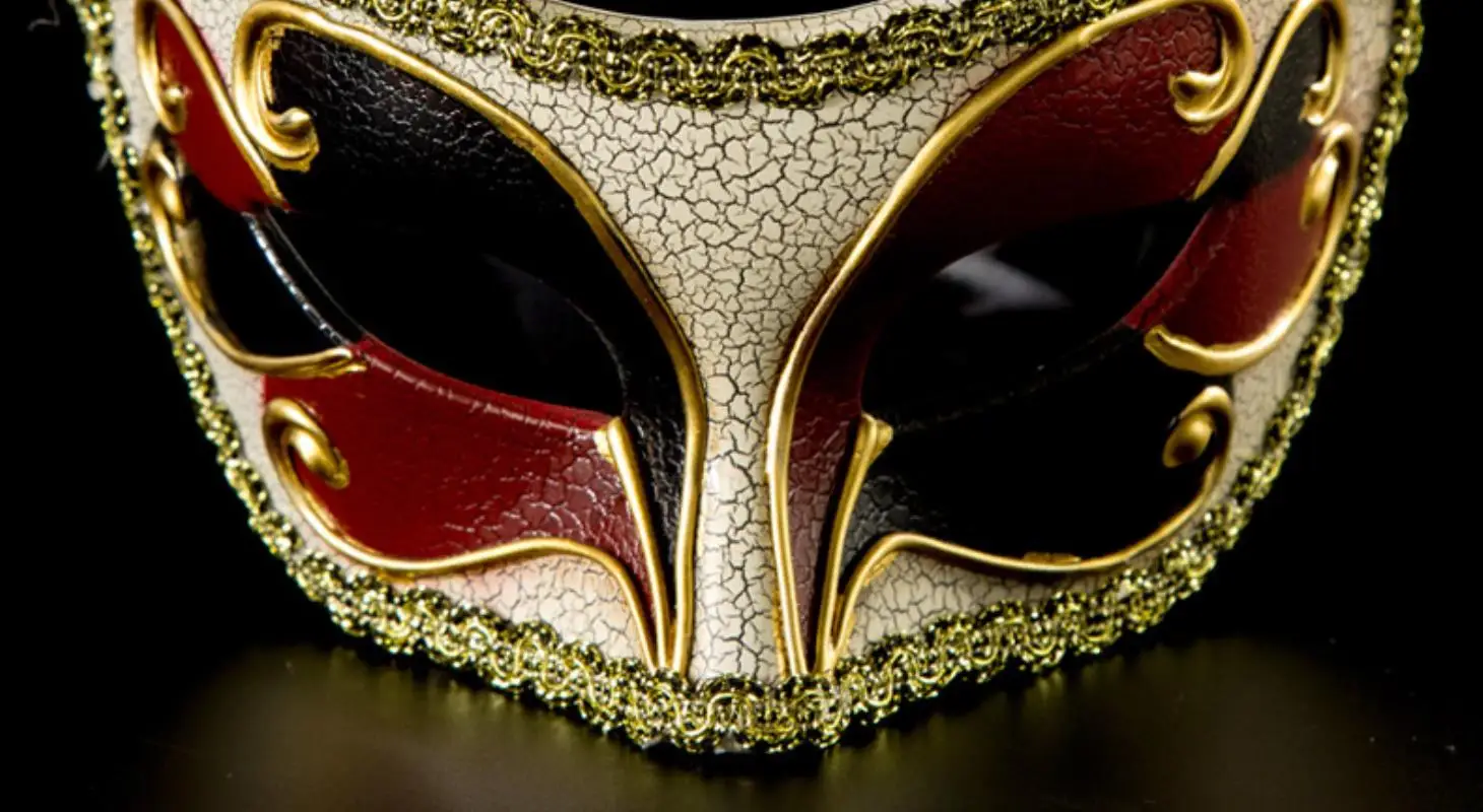 Fashion Cosplay  Elegant Venetian Masquerade Mask Halloween Christmas Party Crack Lacework Mask