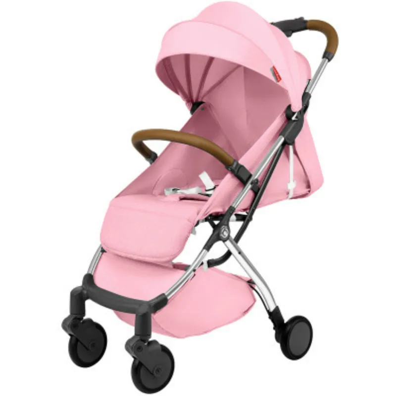 

New Style One-Touch Folding high quality Newborns stroller light foldable umbrella car can sit can lie portable on the airplane
