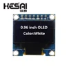 0,96 дюймовый OLED белый дисплей модуль 128X64 OLED SPI 7pin драйвер чип SSD1306 для arduino Diy Kit ► Фото 1/4