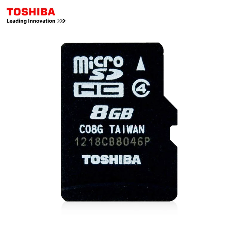 Toshiba Memory Card 8GB Micro sd card Class 4 Flash Cards 4GB Memory Cards Microsd for Tablet
