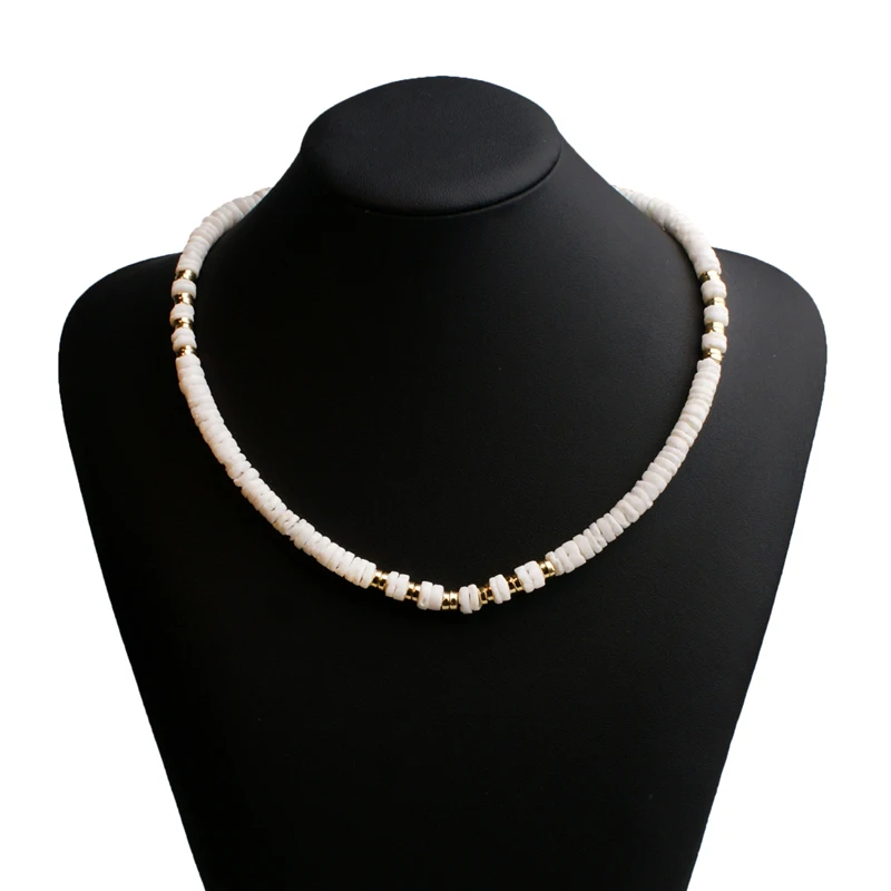 MOON GIRL Natural Shell Cowrie Choker for Women Fashion Statement Vintage Trendy Chic Collares Collier Femme Dropshipping