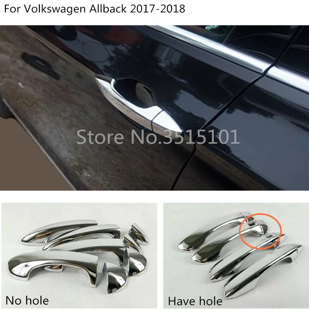 Крышка автомобиля рамка лампа отделка ABS дверная ручка 8 шт. для VW Volkswagen Passat B8 Sedan
