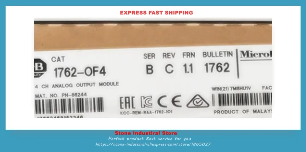 

1762-OB8 1762-OF4 1762-OV32T 1762-OW16 1762-OW8 1762-OB16 New Original Boxed PLC FAST SHIPPING