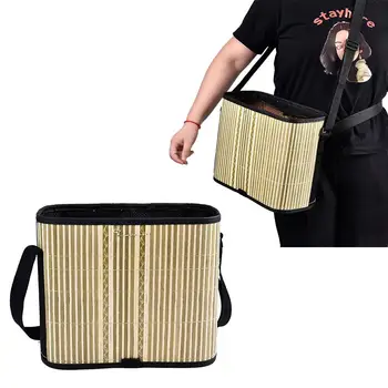 

Multifunction Fruit Vegetable Picking Basket Collapsible Bamboo Storage Bucket Garden Tools