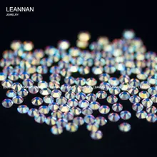 

SS3 - SS40 ab rhinestones for nails crystal Non hot fix glue on flat back nail art