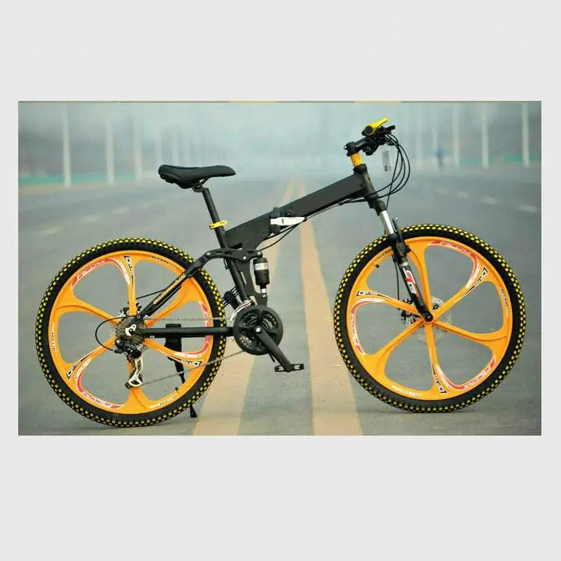 Top Kalosse bicicleta mountain bike woman  Soft-tail frame   26*2.125 Tires  Hydraulic brakes  21/24/27/30speed , tyre dirt bike 1