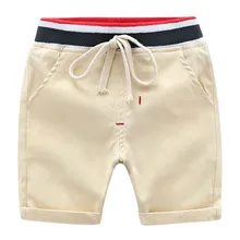 KidsTrousers детские штаны для маленьких мальчиков Свободные шорты пляжные якорь От 2 до 6 лет Лето