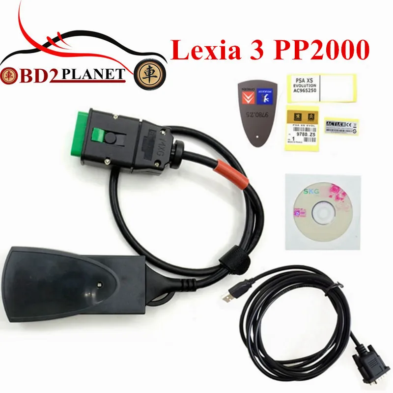 

Lexia 3 PP2000 Firmware 921815C Full Chip PSA Diagnostic Tool Lexia3 Diagbox V7.83 Scanner For Citroen For Peugeot Fast Shipping