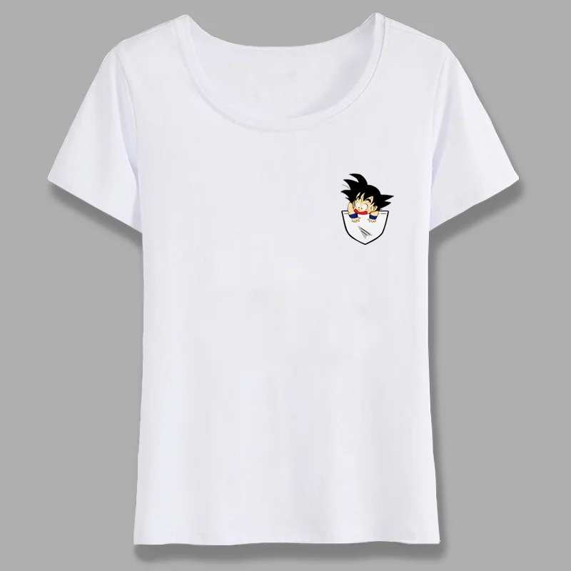 

Dragon Ball T Shirt Women Fashion Dragon Ball Z Super Son Goku Slim Fit Cosplay 3D T-Shirts Anime Vegeta DragonBall Tshirt