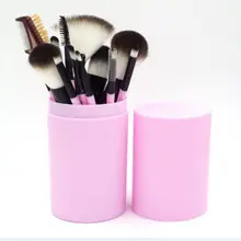 New 12pcs/Set Professional Makeup Brush Set High Quality Cosmetic Tools Kit Face Makeup Foundation Powder Blush Eyeliner Brushes