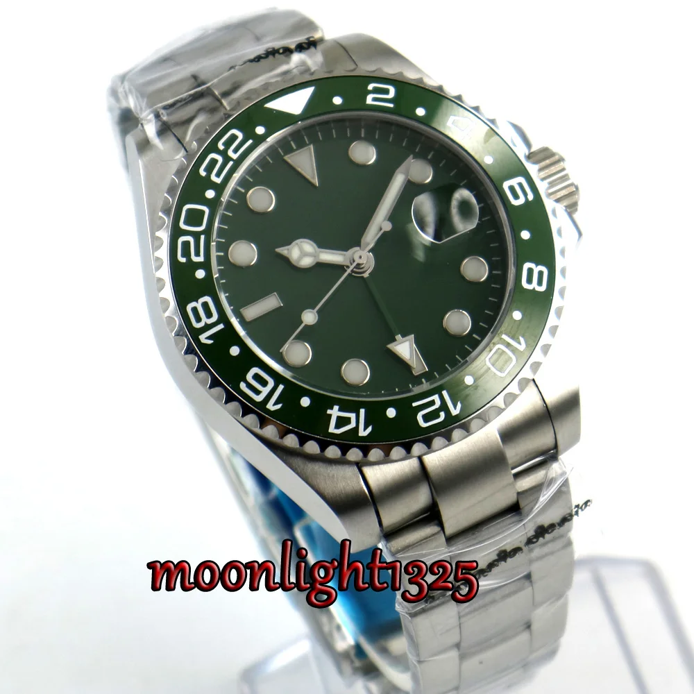 الفاخرة العلامة التجارية ساعات آلية 43 ملليمتر الأخضر العقيمة الهاتفي بتوقيت جرينتش الأخضر السيراميك مدي الياقوت زجاج التلقائي الرجال ووتش الفاخرة العلامة التجارية ساعات آلية 43 ملليمتر الأخضر العقيمة الهاتفي بتوقيت جرينتش الأخضر السيراميك مدي الياقوت زجاج التلقائي الرجال ووتش