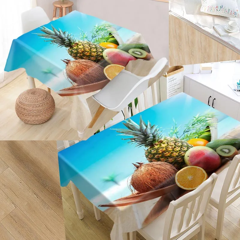 

Custom Elitefon Table Cloth Oxford Rectangular Waterproof Oilproof Table Cover Wedding Tablecloth &L035SJ