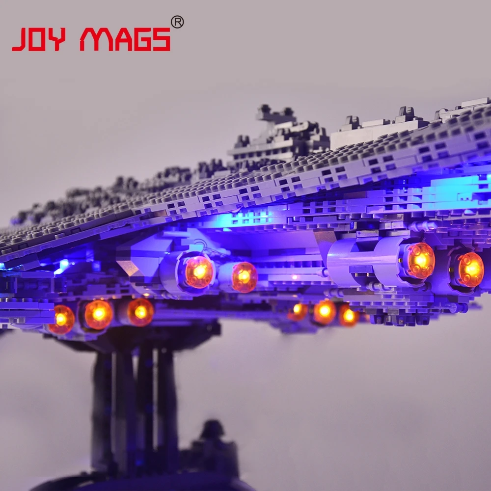 Комплект со светодиодной подсветкой JOY MAGS для 10221 года комплект звездных войн