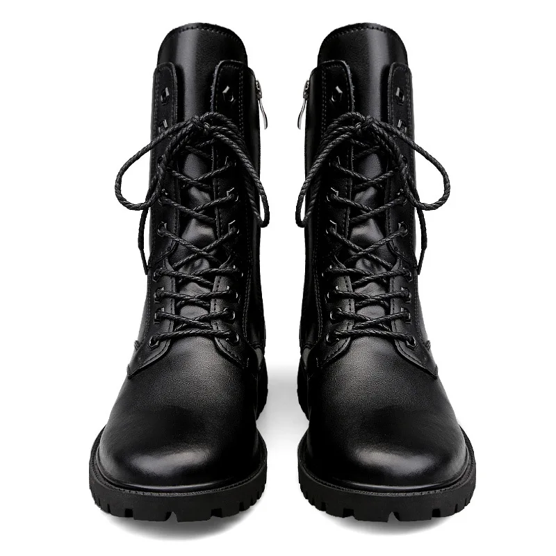 four aider slip Air Taille Winter Martin Aidenkid Bottes Plus Haute Vache De Seasons En Chaud Velours Hommes Grande Peau A Plein Casual Non Étanche TKJclF1