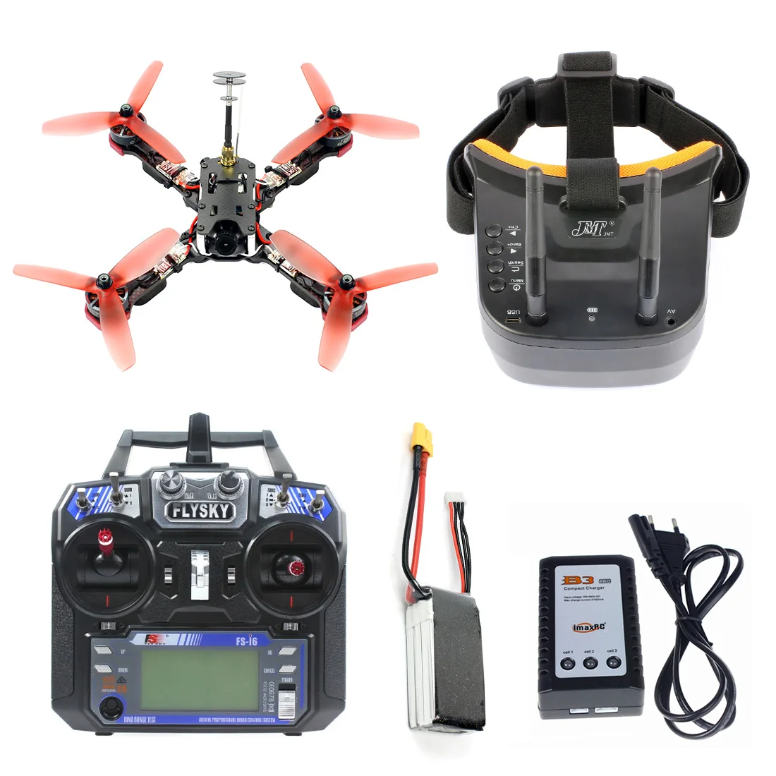Квадрокоптер RTF Betaflight F4 Pro V2 BLHeli s 30A 5 8G 25/200/400mW VTX Mini 700TVL камера FPV Дрон 218 мм 2 4G