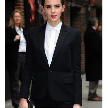 

Customized ladies business fashion formal professional wear ladies temperament suit two-piece suit (jacket + pants)