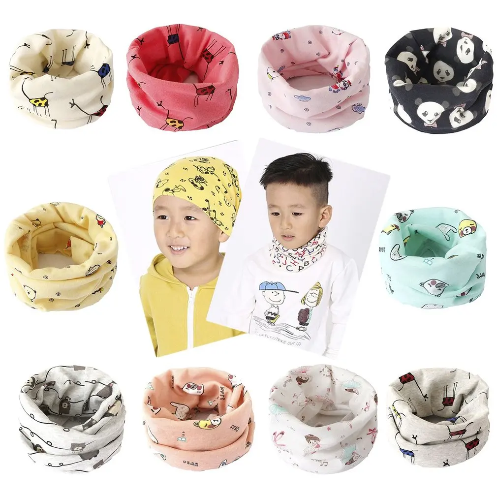 US Christmas Baby Kid Boys Girls Winter Warmer Hooded Gloves Scarf Shawls Xmas