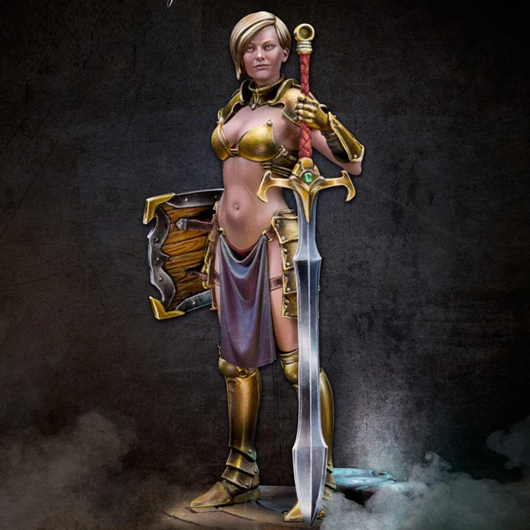 1/24 KEERA BLADE OF JUSTICE полимерная модель GK разобранный и Неокрашенный набор|Игровые