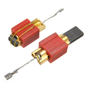 

2PCS Replacement Carbon+Metal Brushes For Washing Machine Accessories Miele 4297410/4297411/4297412/4297413