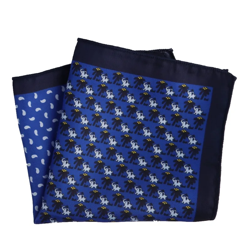 MPK-078pocket square Портной Смит дизайнер Карманный квадратный модный платок в горошек Пейсли Цветочный плед Стиль Hanky мужской костюм карманные аксессуары - Цвет: MPK-078pocket square