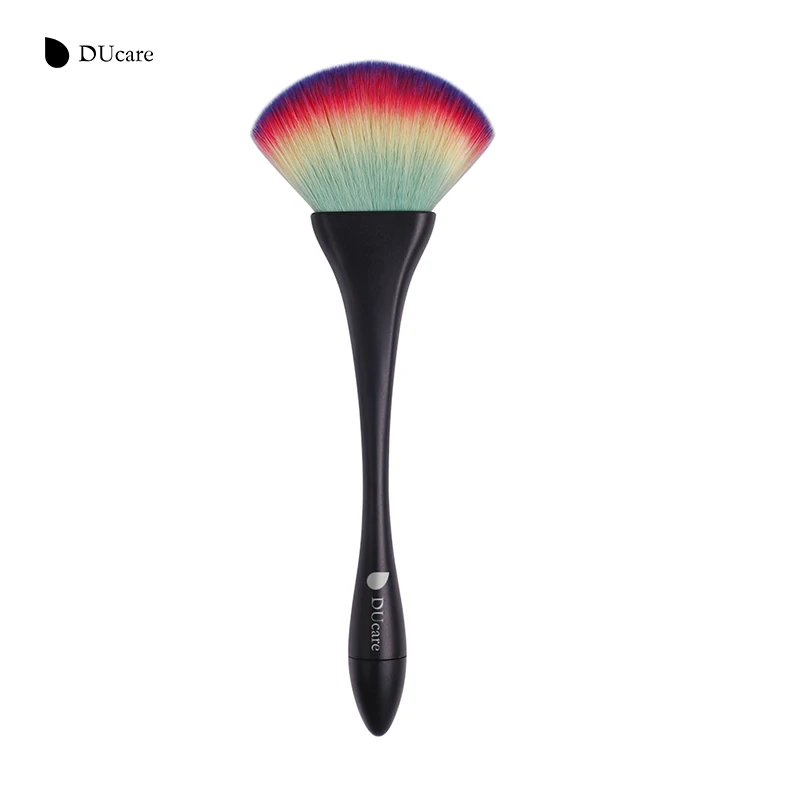 

DUcare New Fan Makeup Brushes Contour Make Up Brush Soft Synthetic Hair Professional Cosmetic Tool