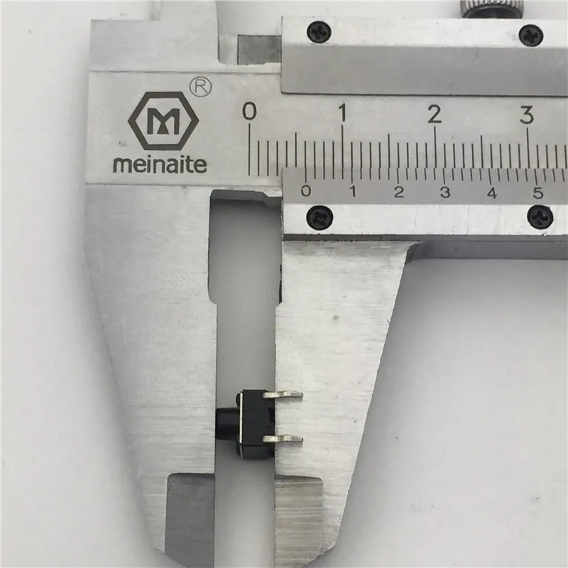 50 шт./лот 6x6x6 мм 4PIN G91 тактильная тактовая кнопка микропереключатель прямой самосброс DIP Top Медь