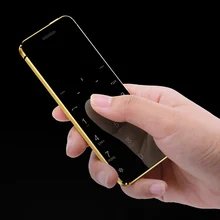 Ulcool V36 ультратонкие кредитные карты телефон металлический корпус Bluetooth 2.0 dialer анти-потерянный FM MP3 Dual Sim карта мини мобильный телефон