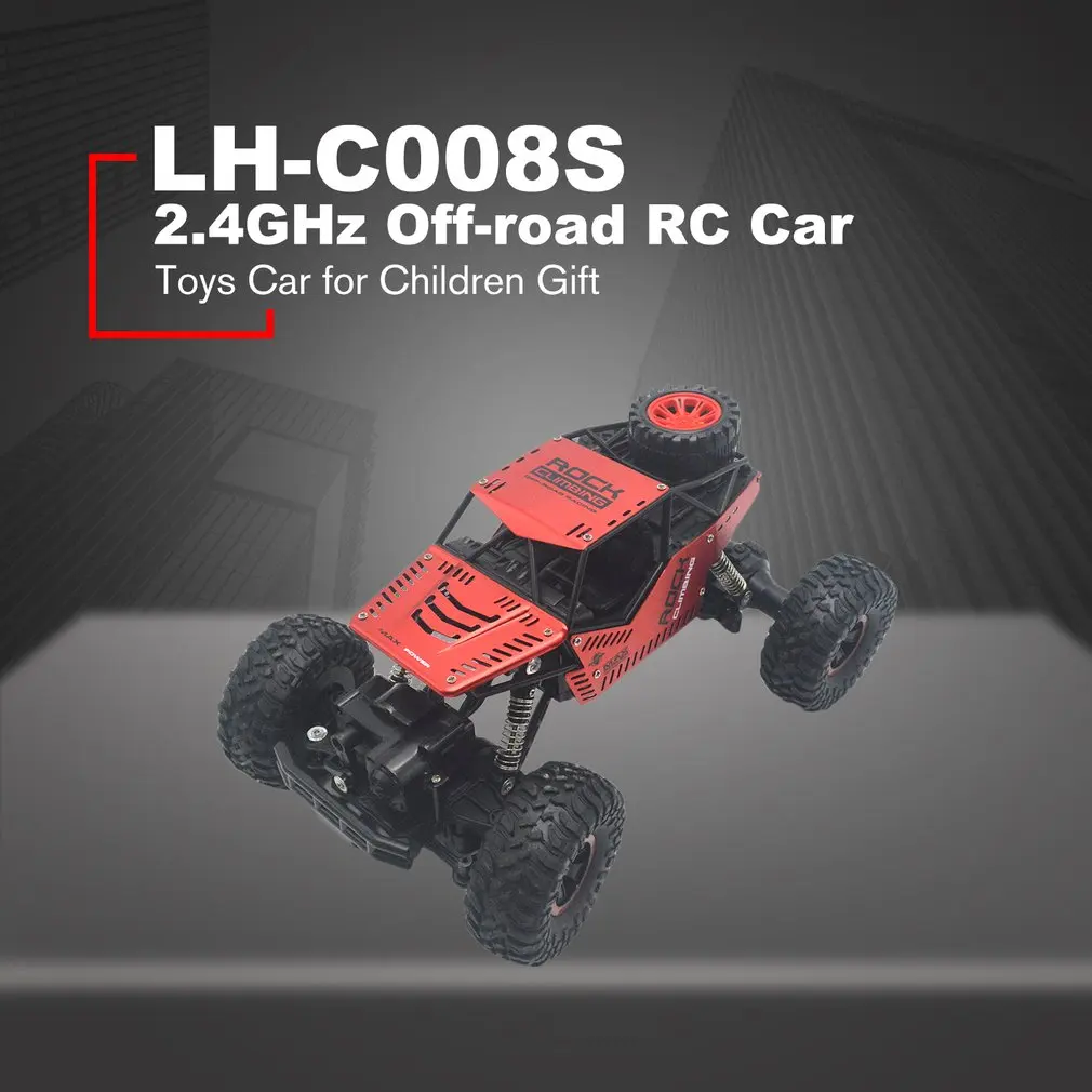 LH C008S 2 4 ГГц мощный RC автомобиль внедорожный рок взбирающийся гусеничный